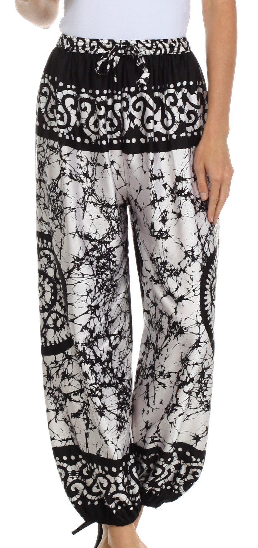 Pantalones harén de seda anchos Sakkas Sephora
