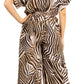 Irise Women's Casual Boho Jumpsuit with Short Sleeves, V-Neck, and Floral Print - Includes Pockets by Sakkas