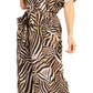 Irise Women's Casual Boho Jumpsuit with Short Sleeves, V-Neck, and Floral Print - Includes Pockets by Sakkas