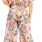 Irise Women's Casual Boho Jumpsuit with Short Sleeves, V-Neck, and Floral Print - Includes Pockets by Sakkas