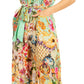 Irise Women's Casual Boho Jumpsuit with Short Sleeves, V-Neck, and Floral Print - Includes Pockets by Sakkas