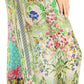 Pantalones palazzo anchos Sakkas Anie, holgados, informales, bohemios, con estampado floral para mujer