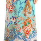 Pantalones palazzo anchos Sakkas Anie, holgados, informales, bohemios, con estampado floral para mujer