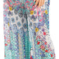 Pantalones palazzo anchos Sakkas Anie, holgados, informales, bohemios, con estampado floral para mujer