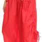 Sakkas Loore Womens Wide Leg Gaucho Pants Cotton with Pockets and Smock Waist