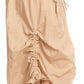 Sakkas Loore Womens Wide Leg Gaucho Pants Cotton with Pockets and Smock Waist