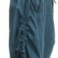 Sakkas Loore Womens Wide Leg Gaucho Pants Cotton with Pockets and Smock Waist