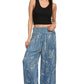Sakkas Shyla Elastic Waistband Palazzo Pants