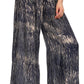 Sakkas Shyla Elastic Waistband Palazzo Pants