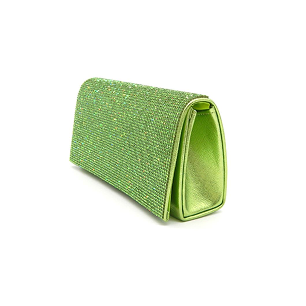 Bling Solid Evening Clutch Crossbody Bag