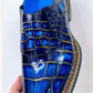 Maurice Phantom II Custom Made Alligator Shoe - Blue