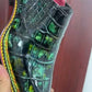 Maurice Phantom II Custom Made Alligator Shoe - Green