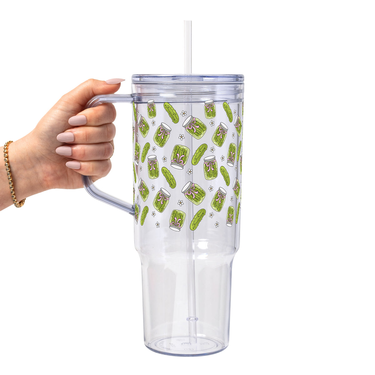 Coquette Pickle Glass Cups