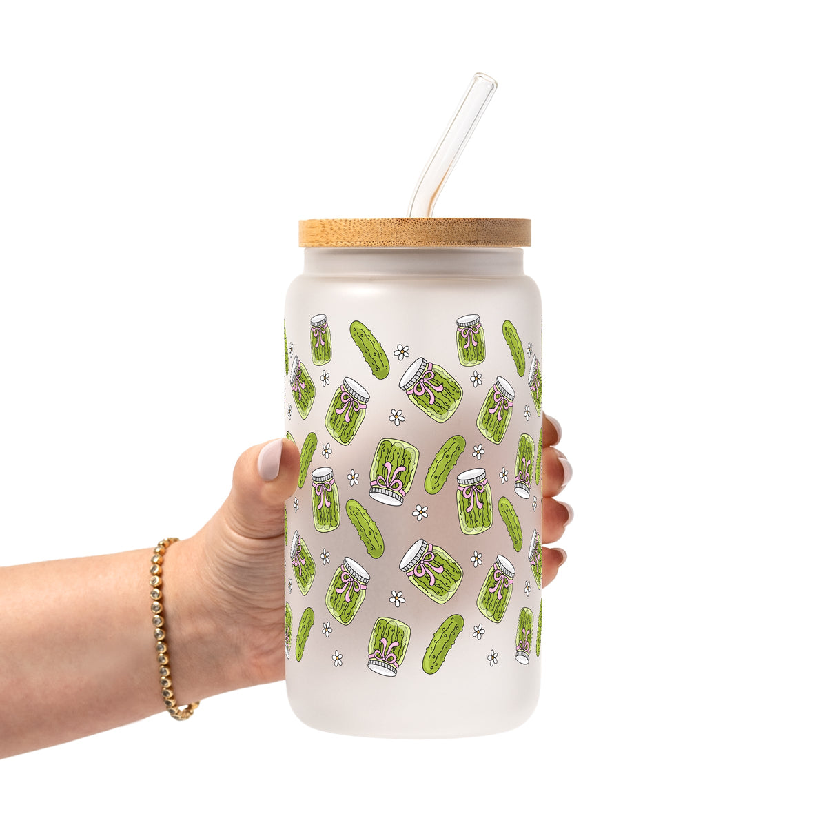 Coquette Pickle Glass Cups