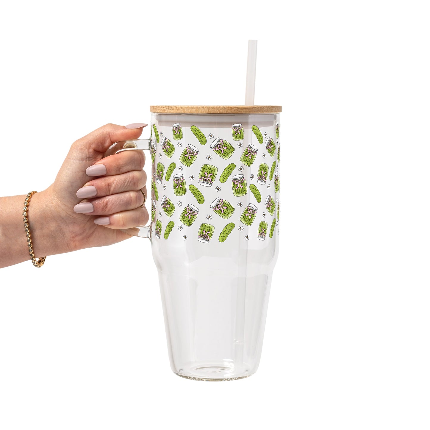 Coquette Pickle Glass Cups