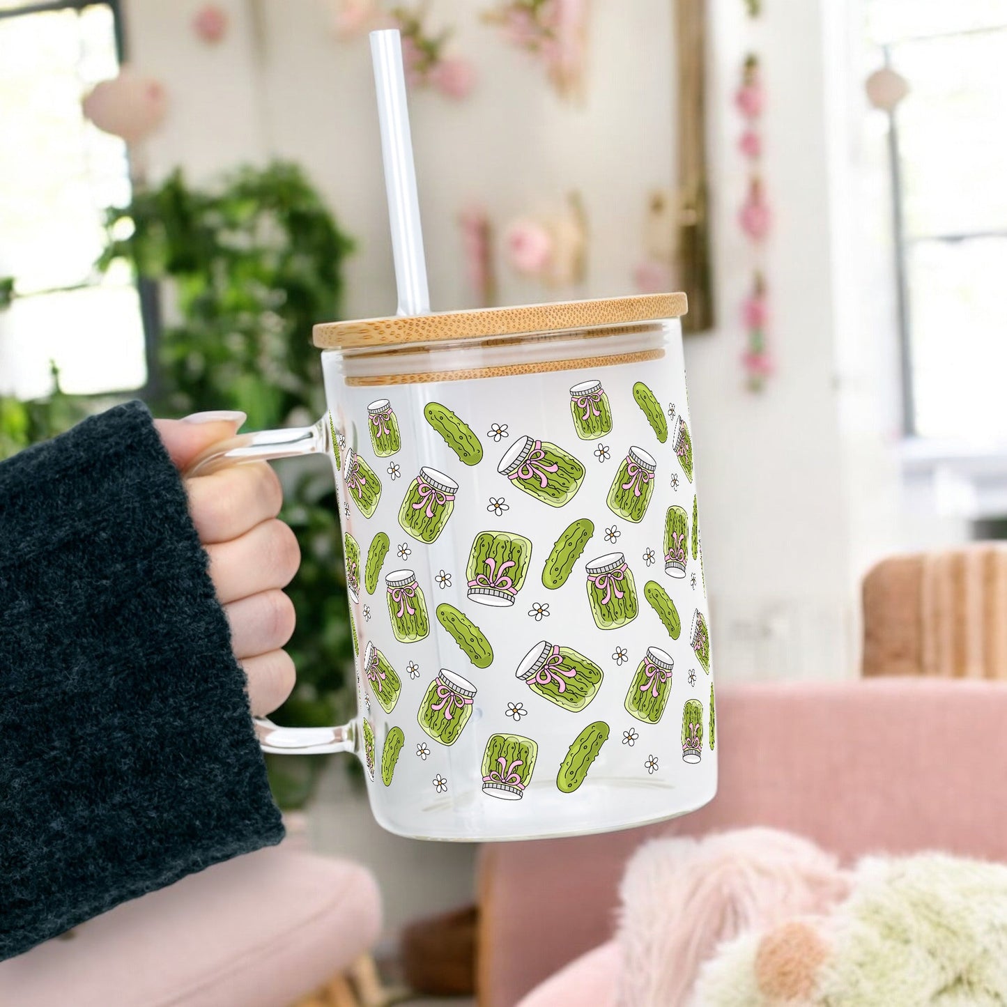 Coquette Pickle Glass Cups