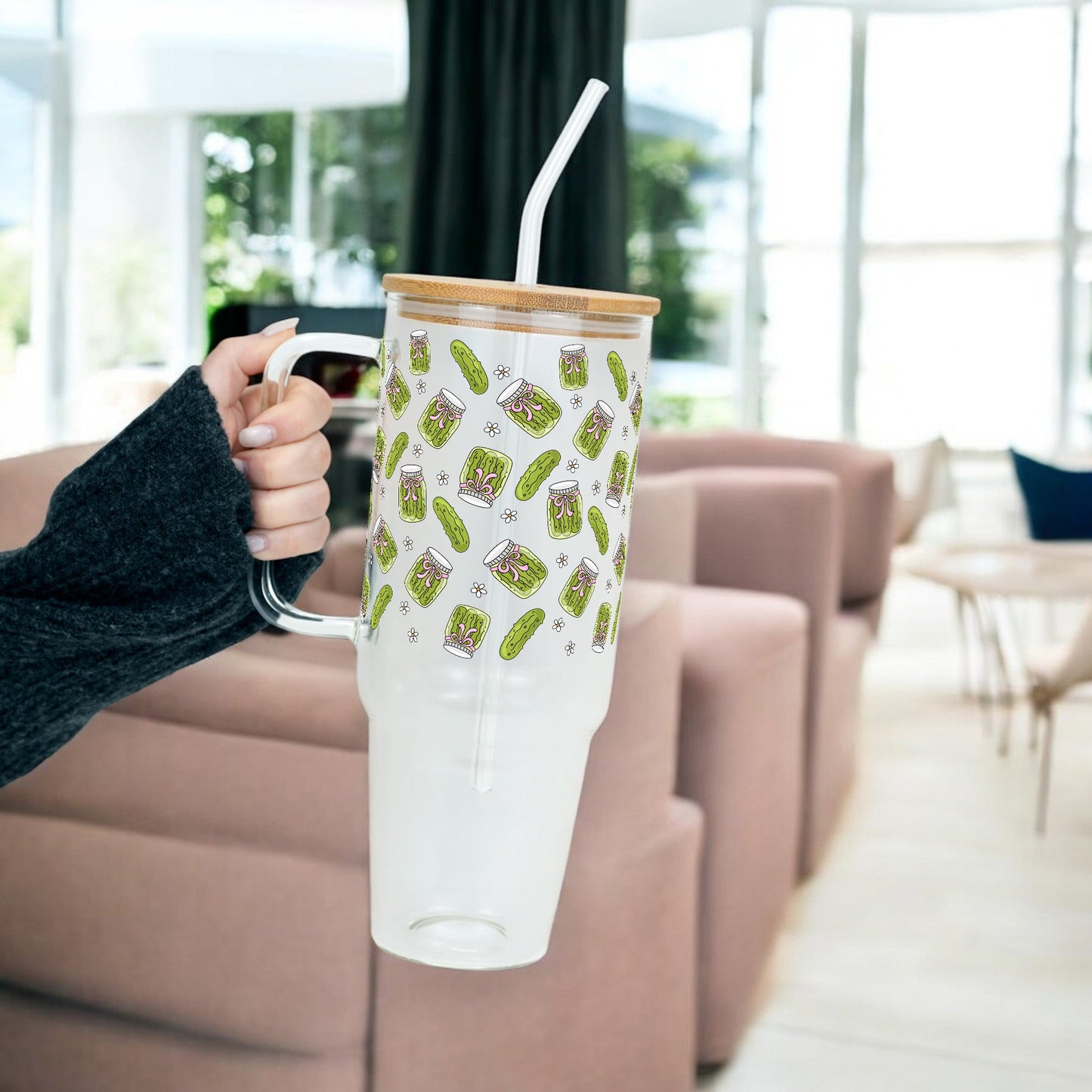Coquette Pickle Glass Cups