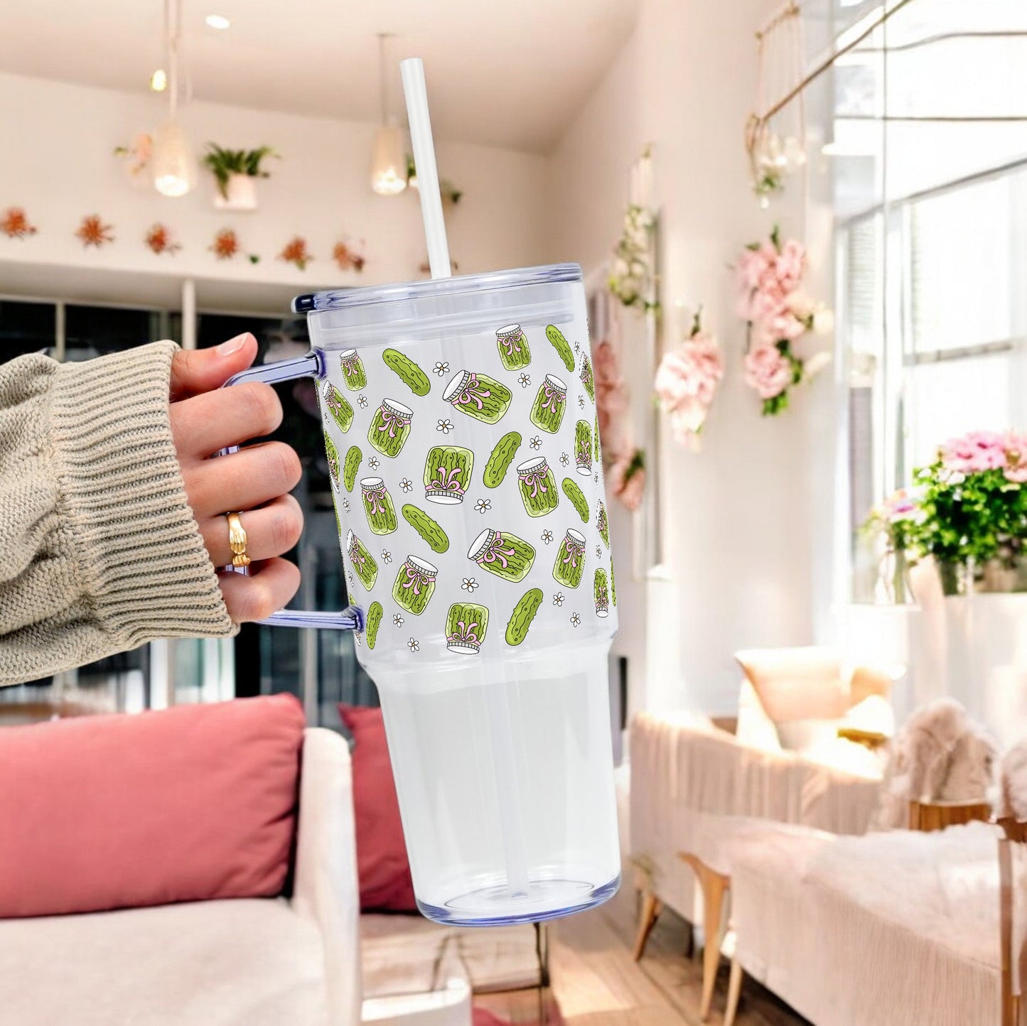 Coquette Pickle Glass Cups