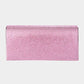 Bling Solid Evening Clutch Crossbody Bag