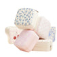 Daisy Flower Checkered Pattern Portable Square Jewelry Box