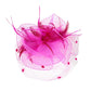 Feather Mesh Flower Fascinator Headband