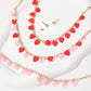 Heart Sequin Station Jewelry Set