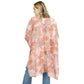 Paisley Patterned Cover Up Kimono Poncho