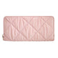Shiny Faux Leather Padded Wallet with Wristlet
