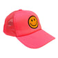 Smile Accented Mesh Back Baseball Cap