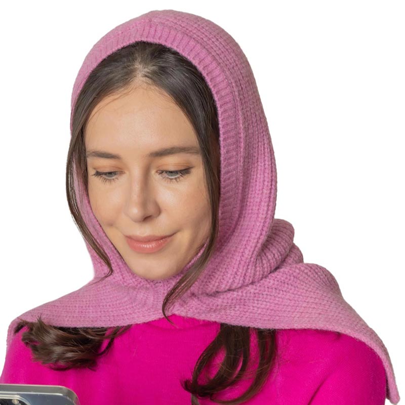 Solid Color Snood Hat