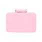 Solid Embossed Clutch Crossbody Bag