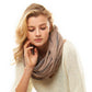 Stripe Textured Boucle Infinity Scarf
