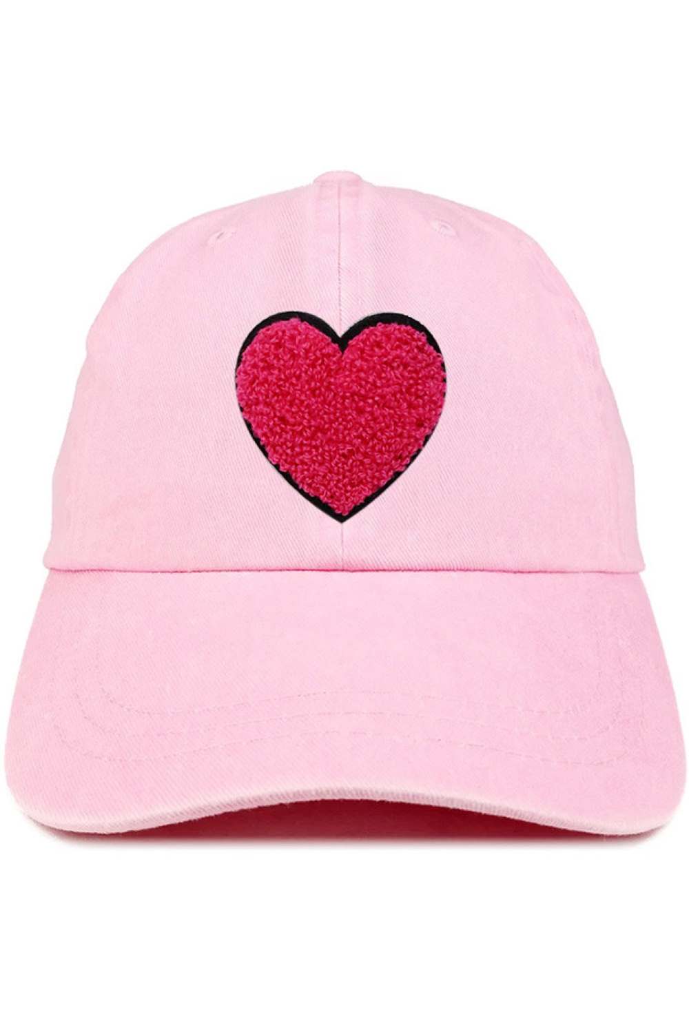Heart Applique Baseball Cap