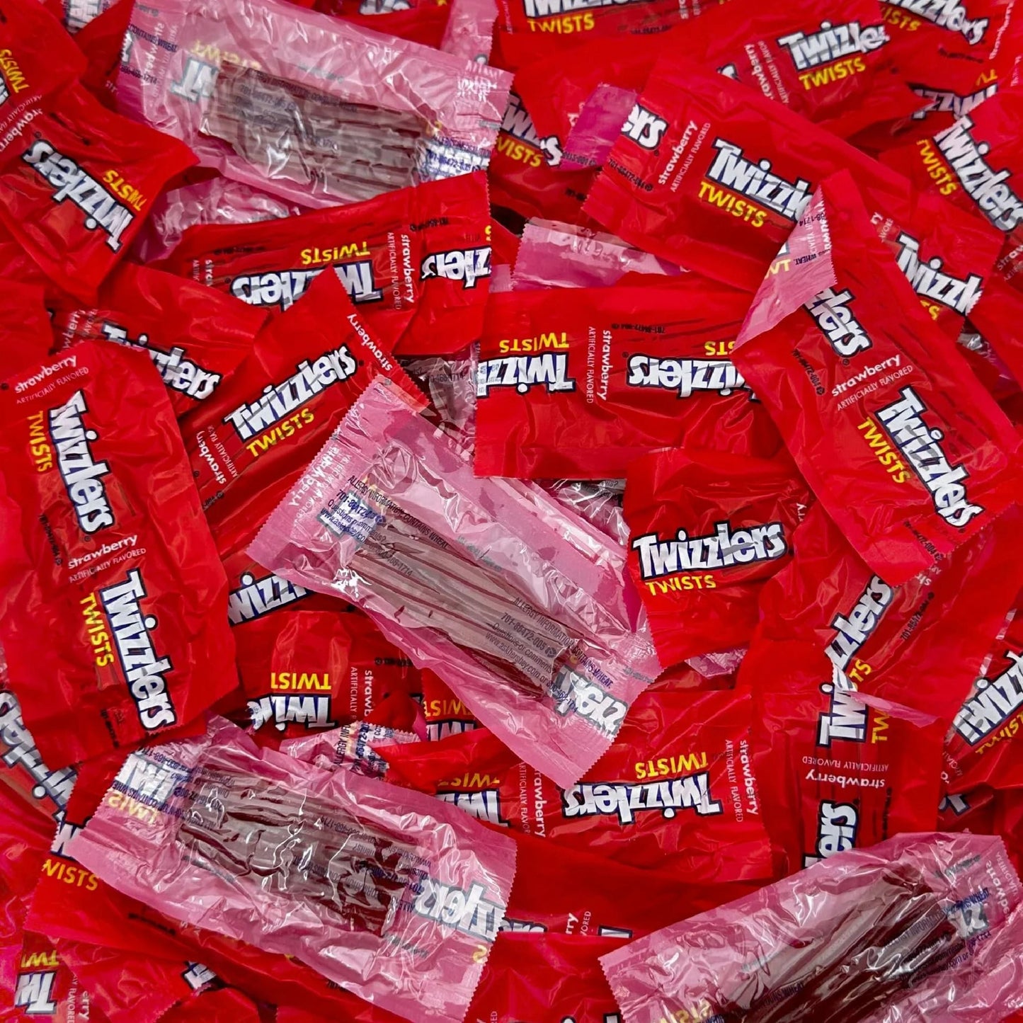 Twizzlers Strawberry Twist – Envueltos Individualmente – Bolsa de Valor a Granel