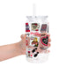 Thriller True Crime Glass Cups