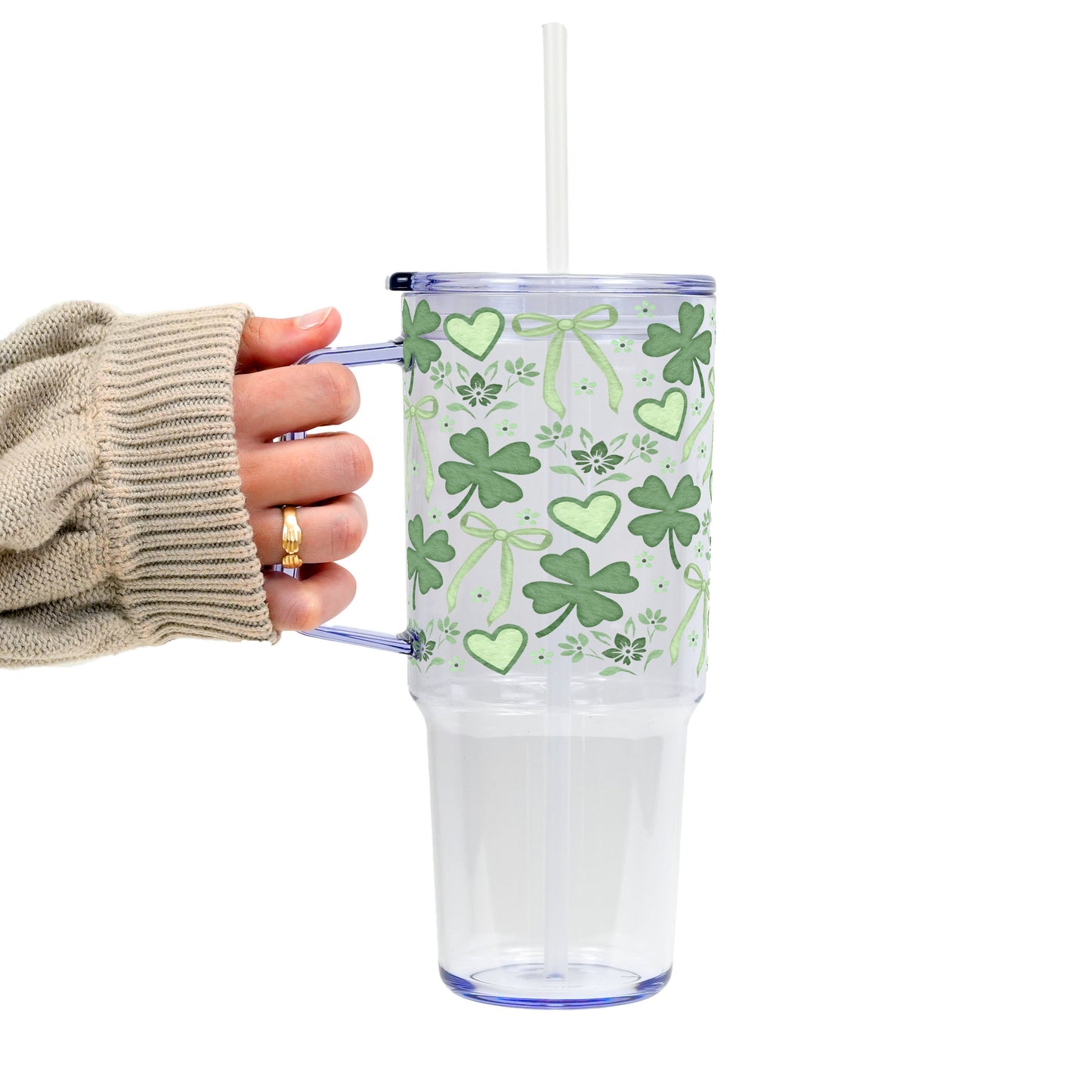 St Patricks Day Minimal Cutie Glass Cups