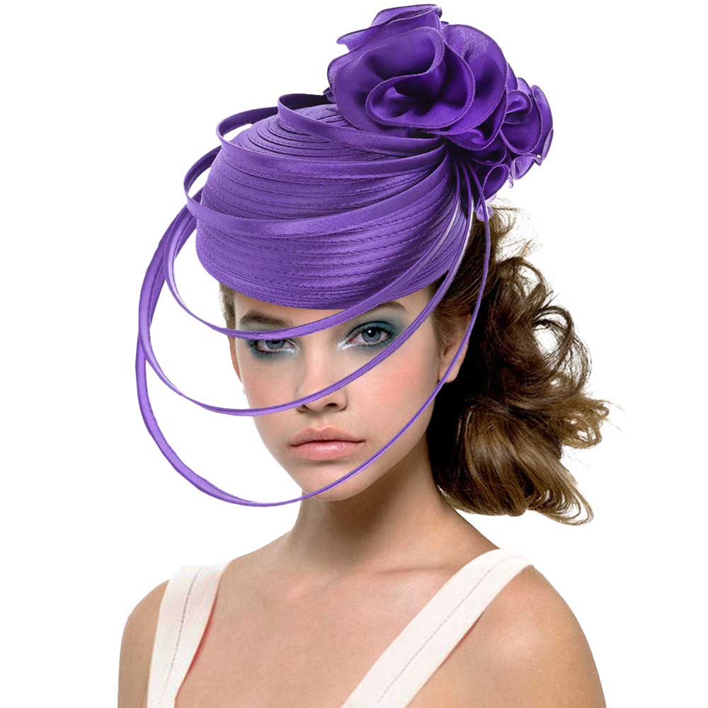 Women's Fabric Pointed Elastic String Dressy Hat