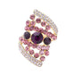 Bubble Stone Cluster Stretch Ring