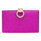 Shimmery Evening Clutch Crossbody Bag