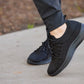 CALTO - Q130 - 2.4 Inches Taller (Black/Black Sole) - Ultra Lightweight Sneakers