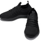 CALTO - Q130 - 2.4 Inches Taller (Black/Black Sole) - Ultra Lightweight Sneakers