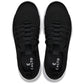 CALTO - Q132 - 2.4 Inches Taller (Black/White Sole) - Ultra Lightweight Sneakers