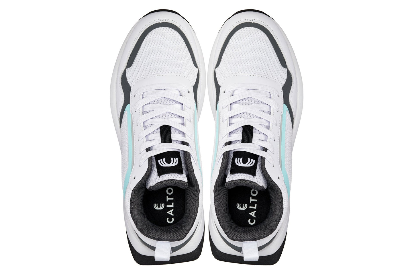 CALTO - Q151  - 2.4 Inches Taller (White/Grey)
