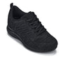 CALTO - Q213 - 2.4 Inches Taller (Black/Charcoal Grey) - Ultra Lightweight