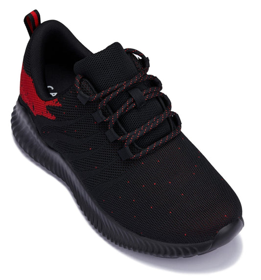CALTO - Q215 - 6.1 cm Más Alto (Negro/Rojo) - Ultraligero