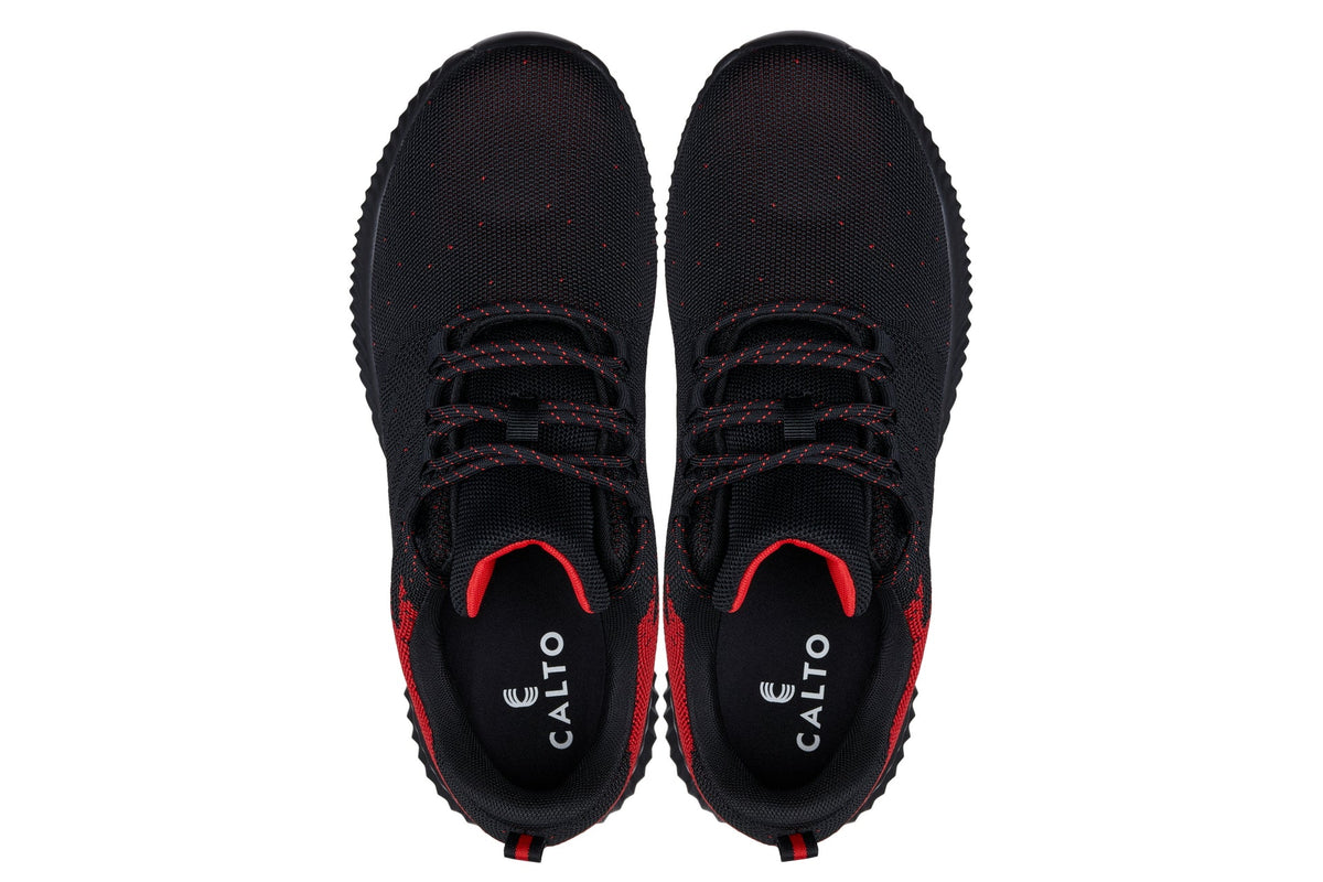 CALTO - Q215 - 2.4 Inches Taller (Black/Red) - Ultra Lightweight
