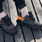 CALTO - Q219 - 2.4 Inches Taller (Neon Orange/Black/Grey) - Ultra Lightweight