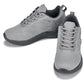 CALTO - Q221 - 2.6 Inches Taller (Cement/Pewter) - Lightweight Sporty Sneakers
