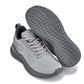 CALTO - Q221 - 2.6 Inches Taller (Cement/Pewter) - Lightweight Sporty Sneakers