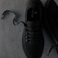 CALTO - QA060 - 2.4 Inches Taller (Black/Black Sole) - Lightweight Knitted Sneakers